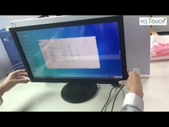 YCLTOUCH 23.6 بوصة متعددة الأشعة تحت الحمراء تعمل باللمس الإطار شاشة تعمل باللمس الأشعة تحت الحمراء تراكب كيت