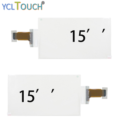 15 Inch Capacitive Touch Foil Film 12-20 Touch Points For Tablet / Laptop / AD Machine
