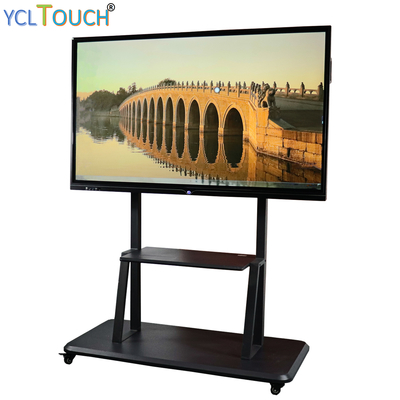 Education 3840*2160 Interactive Flat Panel Displays 75 Inch Interactive Whiteboard