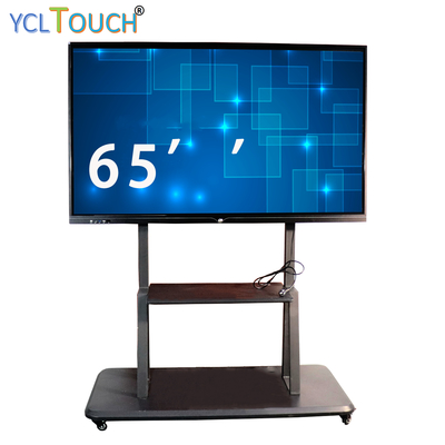 65 Inch Multi Touch Smart Board Interactive Whiteboard 3840*2160