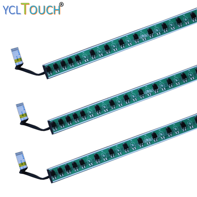 Finger Touch Screen Components PCBA Module Army Green Size Customized