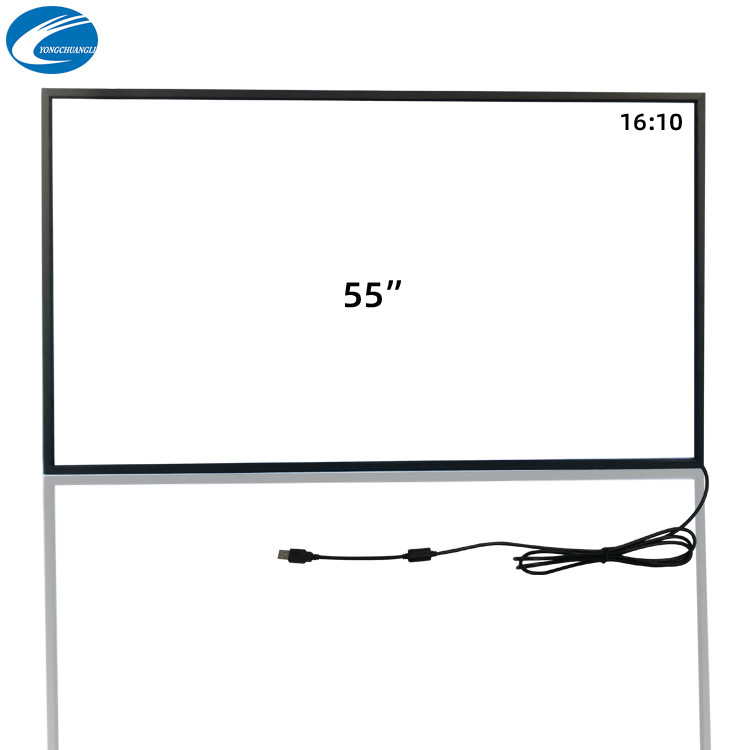Multi Touch 20points IR Touch Bezel Frame 55 Touch Screen Overlay